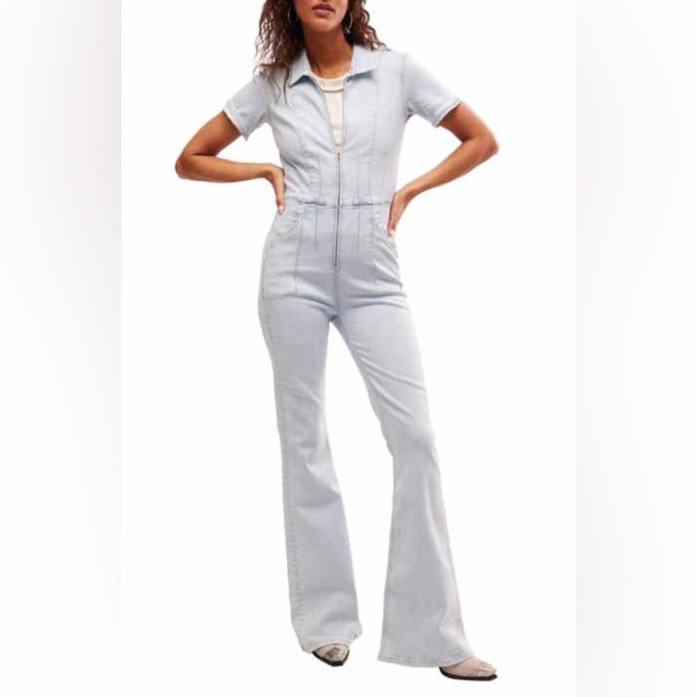 Free People We The Free Jayde Flare Jumpsuit